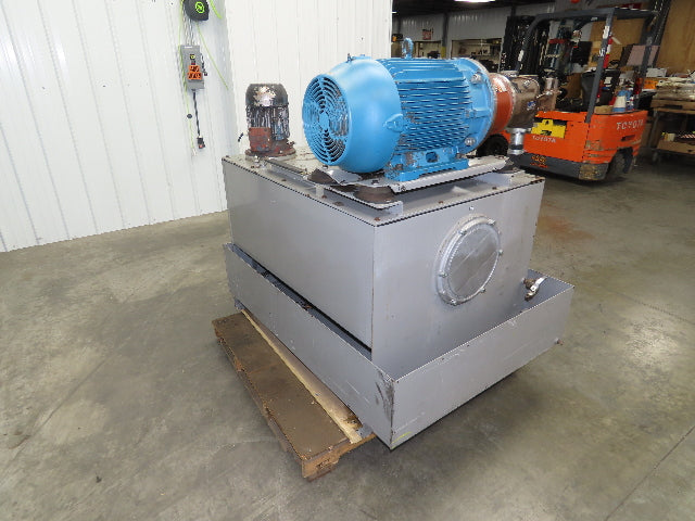 Hydraulic Power Unit 100 Gallon 33GPM 4000PSI Vickers 10V Pump Weg 30HP 460V 3Ph