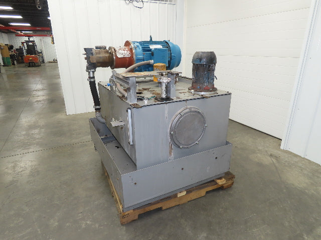 Hydraulic Power Unit 100 Gallon 33GPM 4000PSI Vickers 10V Pump Weg 30HP 460V 3Ph