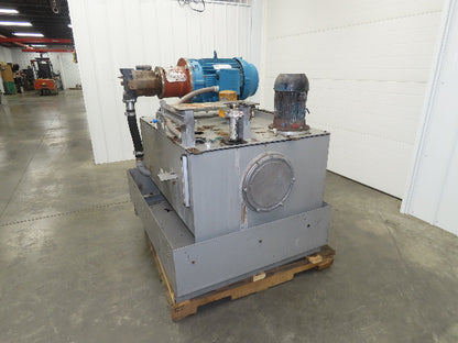 Hydraulic Power Unit 100 Gallon 33GPM 4000PSI Vickers 10V Pump Weg 30HP 460V 3Ph