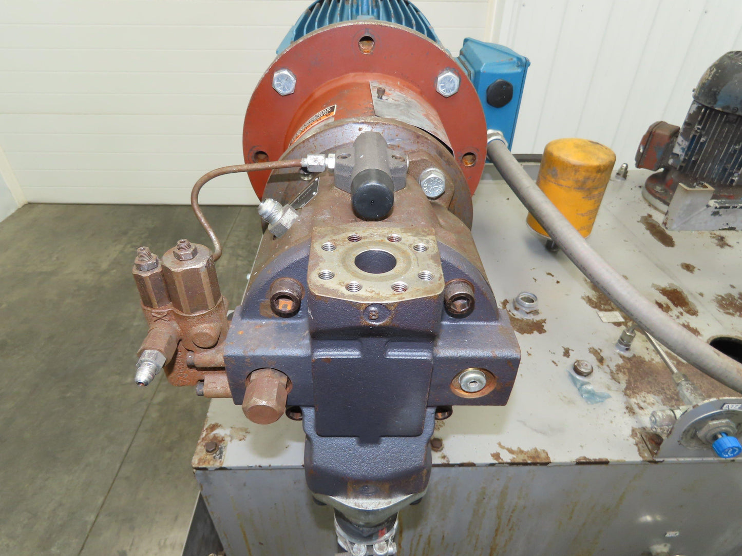 Hydraulic Power Unit 100 Gallon 33GPM 4000PSI Vickers 10V Pump Weg 30HP 460V 3Ph