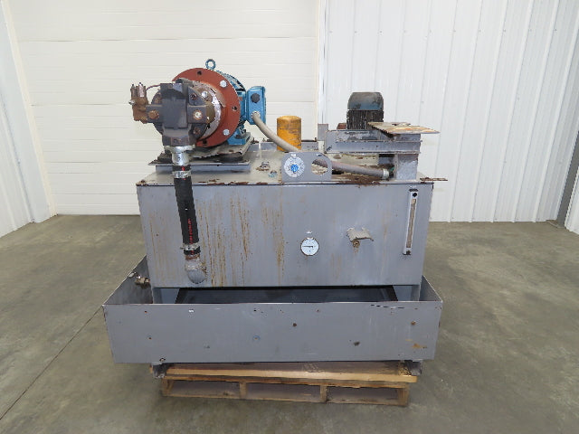 Hydraulic Power Unit 100 Gallon 33GPM 4000PSI Vickers 10V Pump Weg 30HP 460V 3Ph