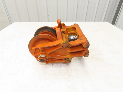 Cleveland Tramrail Underhung Bridge Crane End Truck ES Idler Head WA 5" Wheels