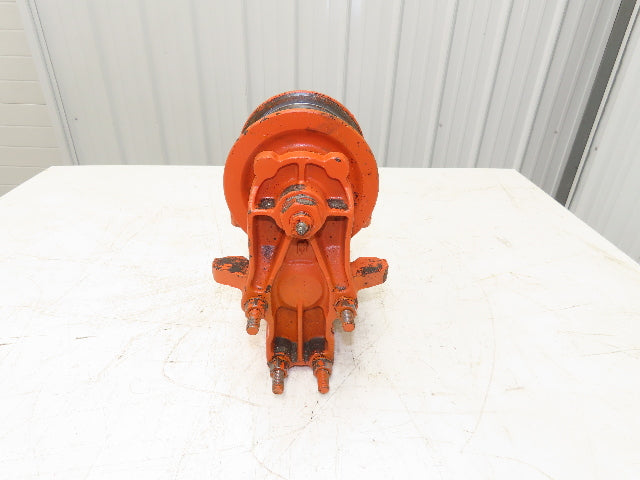 Cleveland Tramrail Underhung Bridge Crane End Truck ES Idler Head WA 5" Wheels