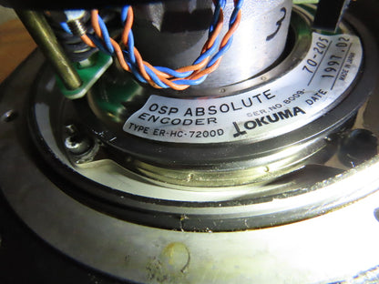 Okuma BL-MC100E-12SB AC Servo Motor 1.2kW 1200 RPM 133V 3PH