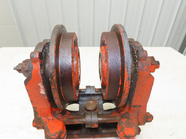 Cleveland Tramrail Underhung Bridge Crane End Truck ES Idler Head WA 5" Wheels