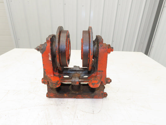 Cleveland Tramrail Underhung Bridge Crane End Truck ES Idler Head WA 5" Wheels