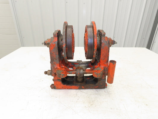 Cleveland Tramrail Underhung Bridge Crane End Truck ES Idler Head WA 5" Wheels