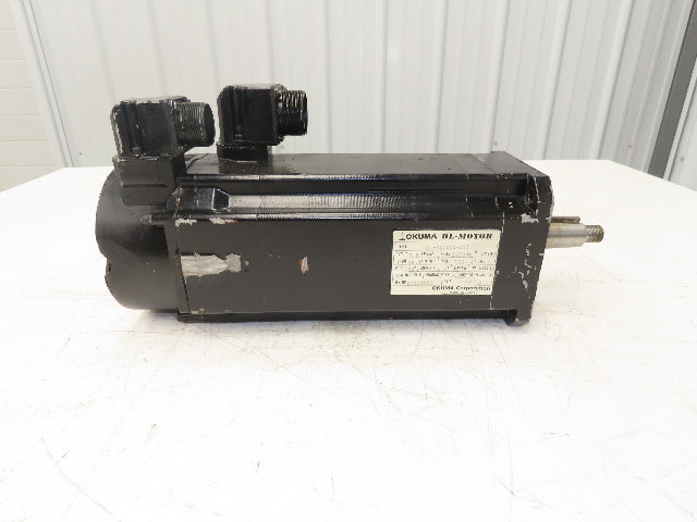 Okuma BL-MC190E-20T AC Servo Motor 3.9kW 2000 RPM 133V 3PH Encoder ER-HC-7200D