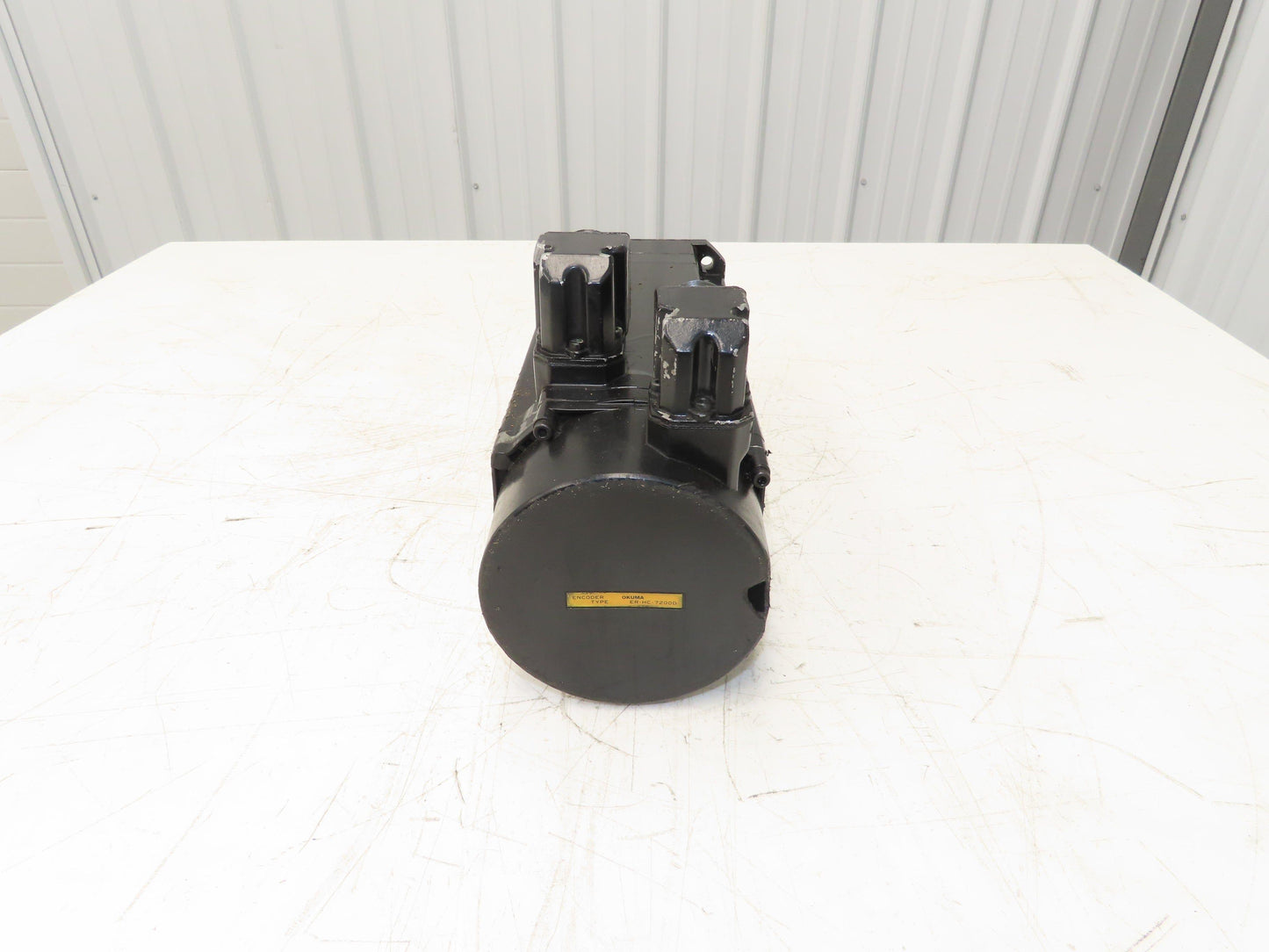 Okuma BL-MC190E-20T AC Servo Motor 3.9kW 2000 RPM 133V 3PH Encoder ER-HC-7200D