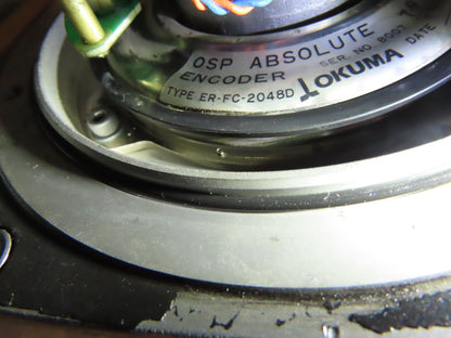 Okuma BL-MC400E-15S AC Servo Motor 6kW 1500 RPM 145V 3PH