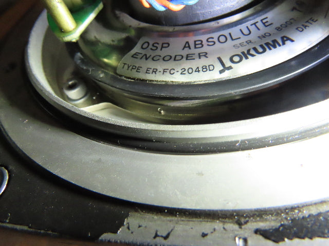 Okuma BL-MC400E-15S AC Servo Motor 6kW 1500 RPM 145V 3PH