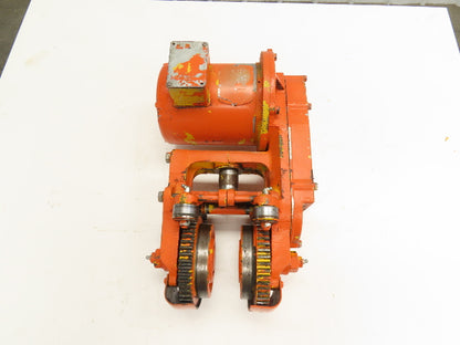 Cleveland Tramrail Underhung Bridge Crane Motorized End Truck Drive WA 5" Wheels