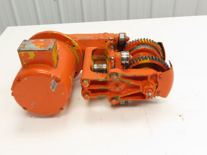 Cleveland Tramrail Underhung Bridge Crane Motorized End Truck Drive WA 5" Wheels