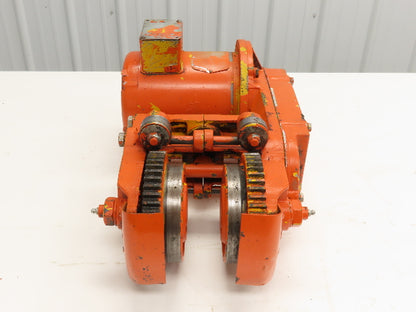 Cleveland Tramrail Underhung Bridge Crane Motorized End Truck Drive WA 5" Wheels