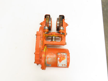 Cleveland Tramrail Underhung Bridge Crane Motorized End Truck Drive WA 5" Wheels