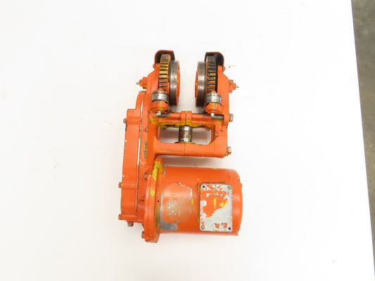 Cleveland Tramrail Underhung Bridge Crane Motorized End Truck Drive WA 5" Wheels