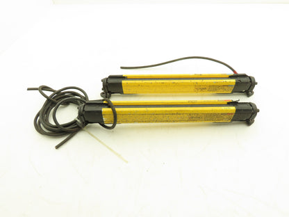 Keyence GL-R08L Safety Light Curtain Transmitter & Receiver Set 280mm 15m