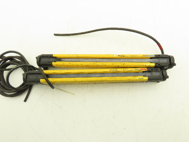 Keyence GL-R08L Safety Light Curtain Transmitter & Receiver Set 280mm 15m