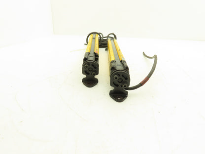 Keyence GL-R08L Safety Light Curtain Transmitter & Receiver Set 280mm 15m