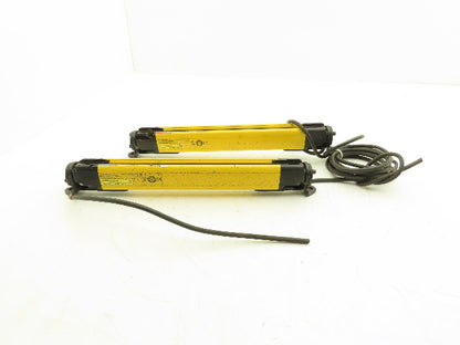 Keyence GL-R08L Safety Light Curtain Transmitter & Receiver Set 280mm 15m