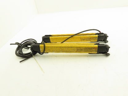 Keyence GL-R08L Safety Light Curtain Transmitter & Receiver Set 280mm 15m