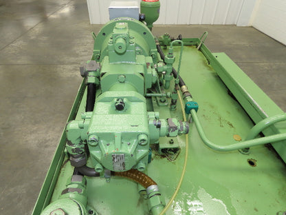 Rexroth 2-Pump Hydraulic Power Unit 55 Gallon Tank 9 GPM 3500 PSI 4Hp 460V 3PH