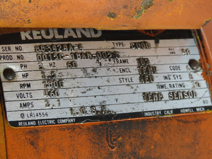 Cleveland Tramrail Underhung Bridge Crane Motorized End Truck Drive WA 5" Wheels