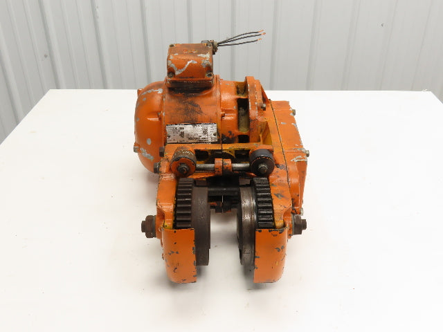 Cleveland Tramrail Underhung Bridge Crane Motorized End Truck Drive WA 5" Wheels