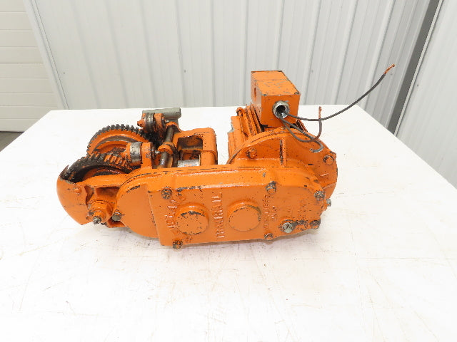 Cleveland Tramrail Underhung Bridge Crane Motorized End Truck Drive WA 5" Wheels