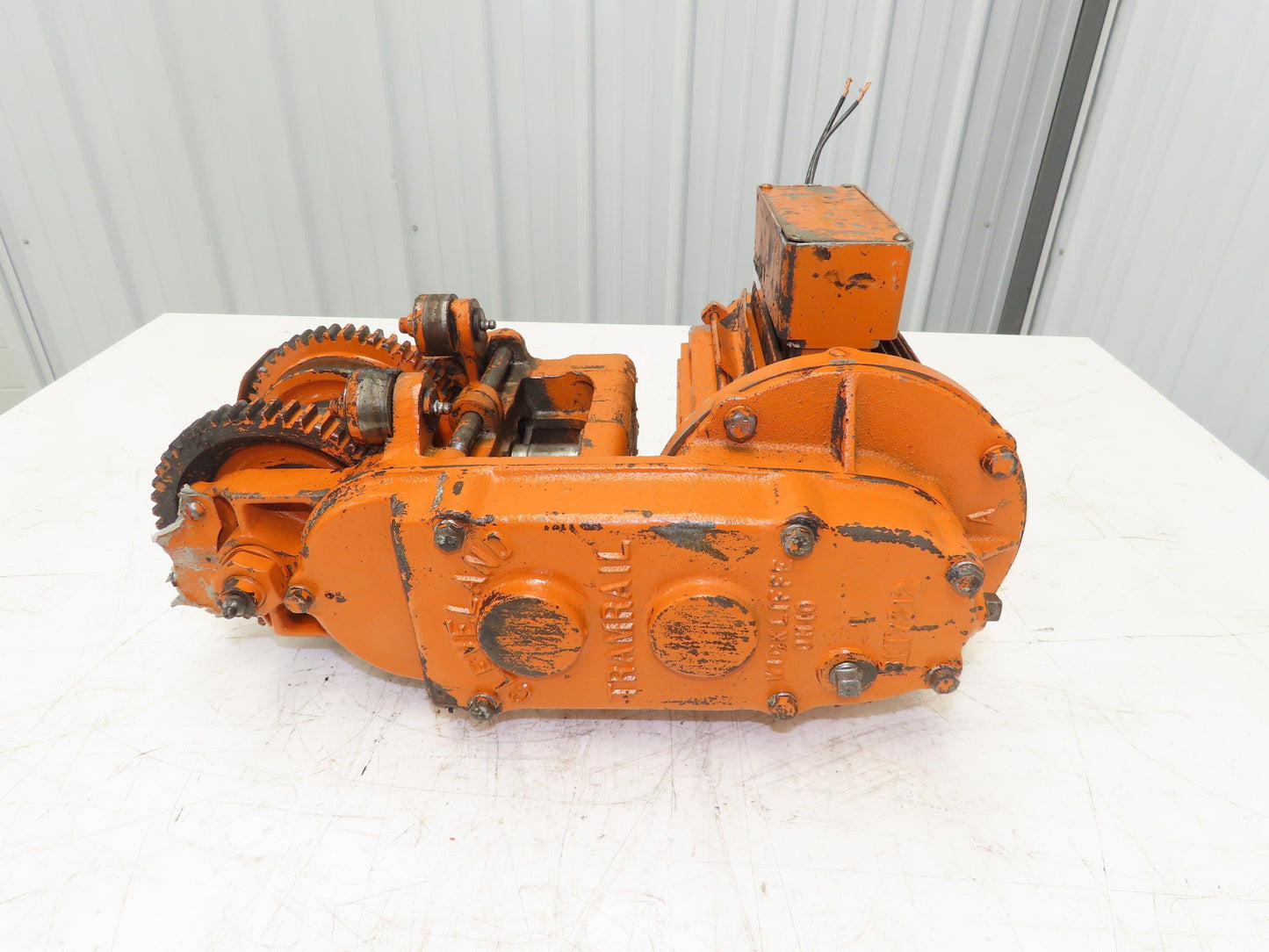 Cleveland Tramrail Underhung Bridge Crane Motorized End Truck Drive WA 5" Wheels