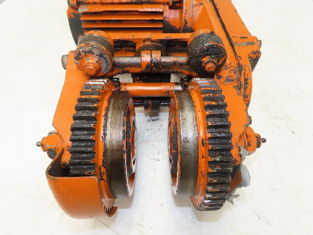 Cleveland Tramrail Underhung Bridge Crane Motorized End Truck Drive WA 5" Wheels