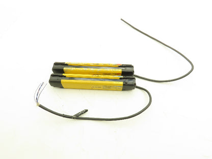 Keyence GL-R12H Safety Light Curtain Transmitter & Receiver Set 25mm x 220mm 15m