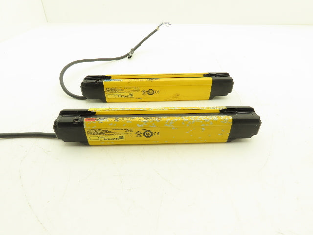 Keyence GL-R12H Safety Light Curtain Transmitter & Receiver Set 25mm x 220mm 15m