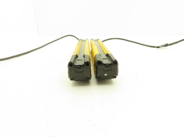 Keyence GL-R12H Safety Light Curtain Transmitter & Receiver Set 25mm x 220mm 15m