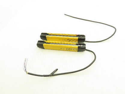 Keyence GL-R12H Safety Light Curtain Transmitter & Receiver Set 25mm x 220mm 15m