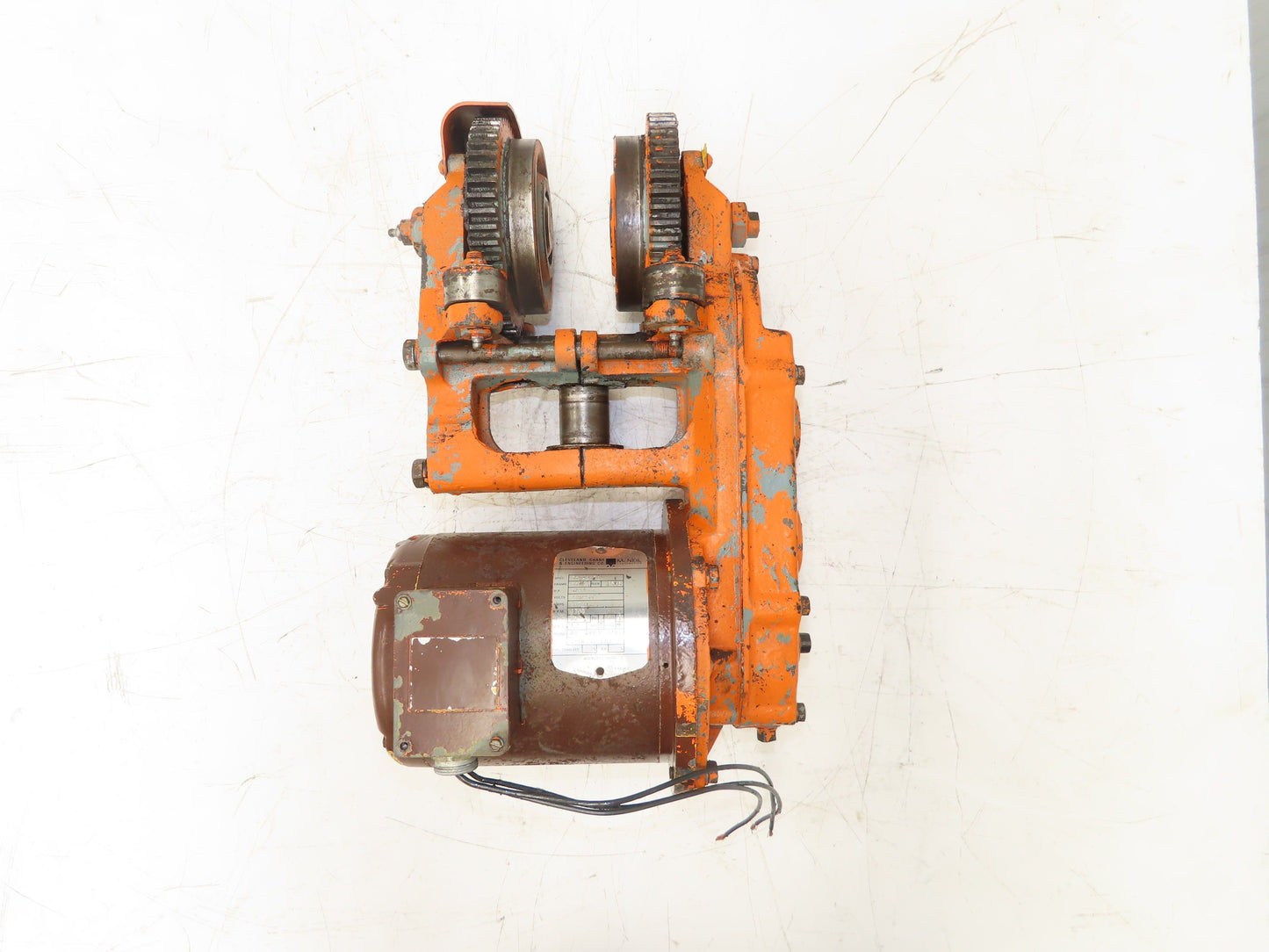 Cleveland Tramrail Underhung Bridge Crane Motorized End Truck Drive WA 5" Wheels