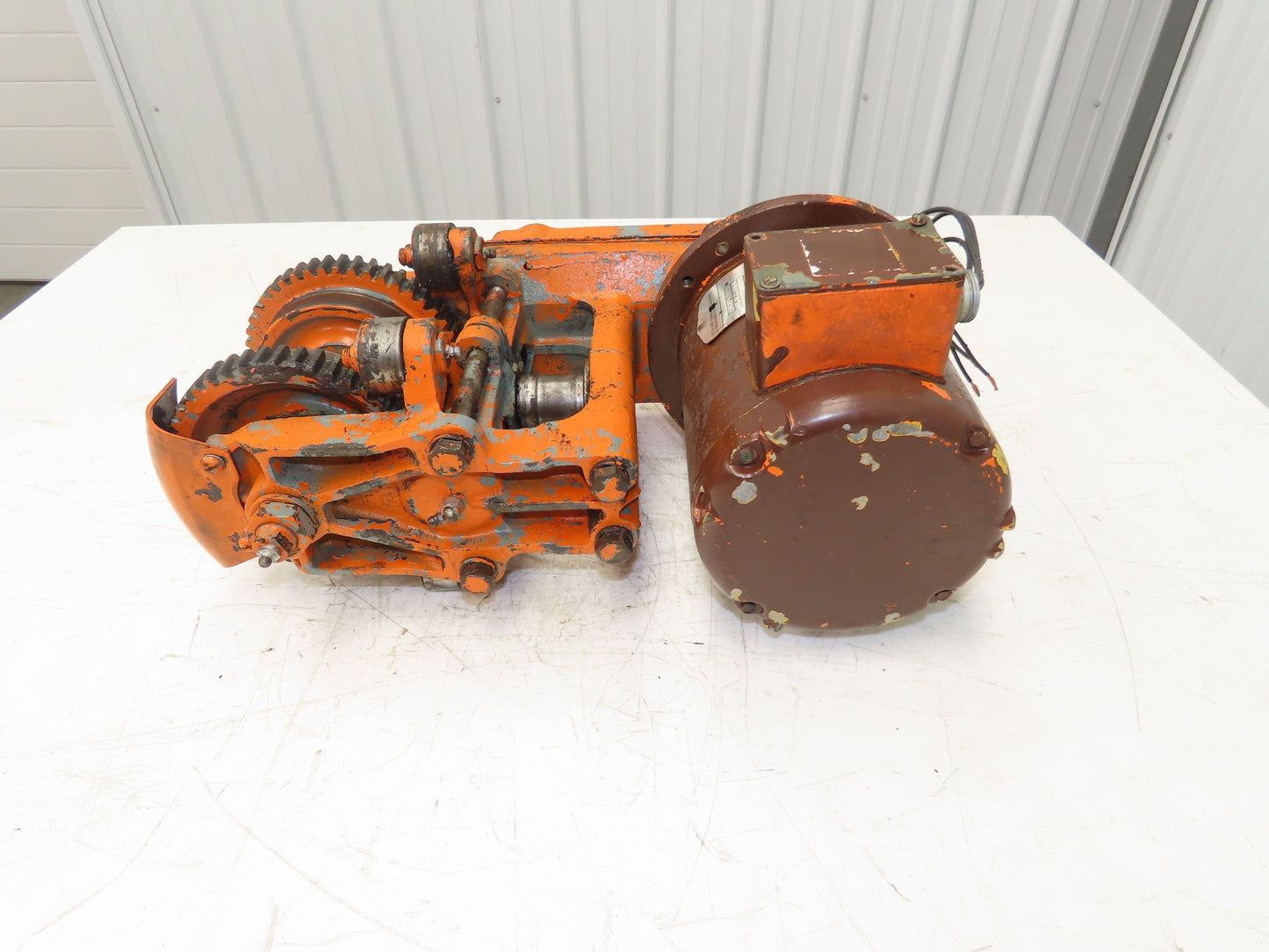 Cleveland Tramrail Underhung Bridge Crane Motorized End Truck Drive WA 5" Wheels