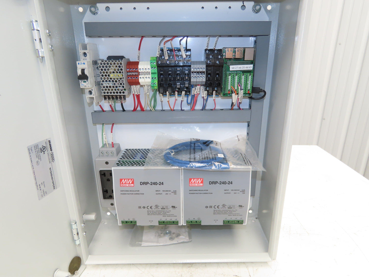 Eldon Industrial Electrical Enclosure Assembly Power Supply Unit 24VDC 20A