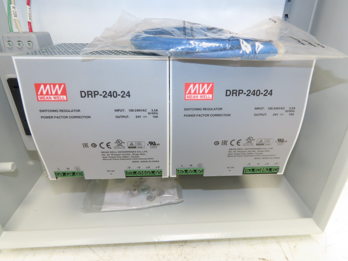 Eldon Industrial Electrical Enclosure Assembly Power Supply Unit 24VDC 20A