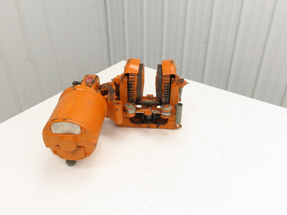 Cleveland Tramrail Underhung Bridge Crane Motorized End Truck/Trolley Drive 5:1