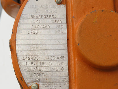 Cleveland Tramrail Underhung Bridge Crane Motorized End Truck/Trolley Drive 5:1