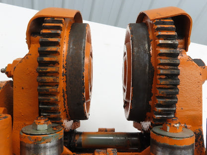 Cleveland Tramrail Underhung Bridge Crane Motorized End Truck/Trolley Drive 5:1