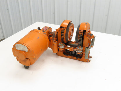 Cleveland Tramrail Underhung Bridge Crane Motorized End Truck/Trolley Drive 5:1