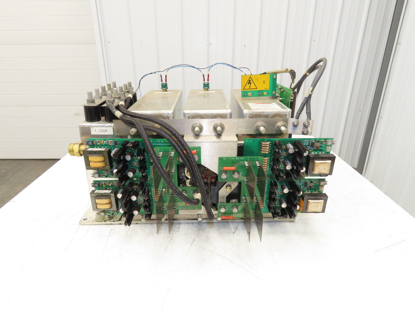 Rofin Sinar 880-2046-1 Capacitor Sub Assembly 900VDC 10mF 10000uF