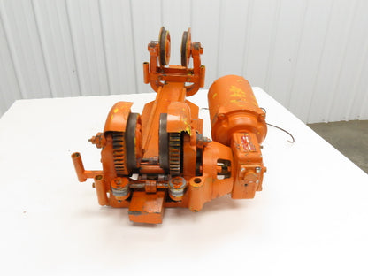 Cleveland Tramrail Underhung Bridge Crane Motorized End Truck/Trolley Drive 5:1