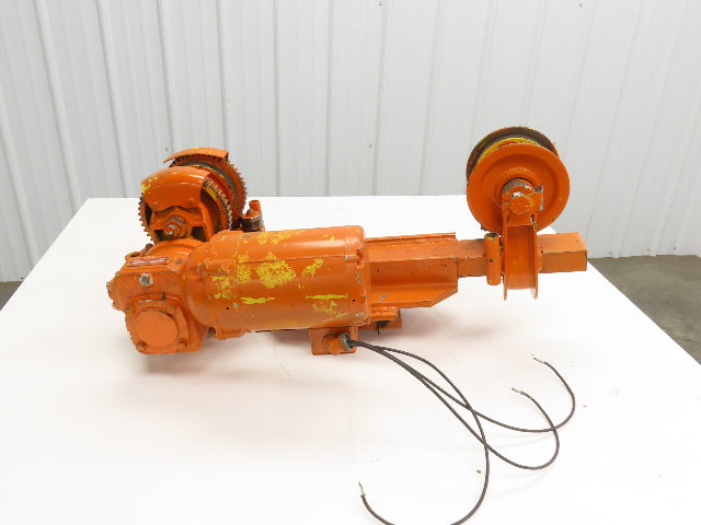 Cleveland Tramrail Underhung Bridge Crane Motorized End Truck/Trolley Drive 5:1