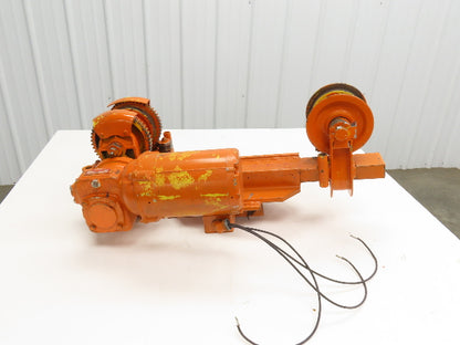 Cleveland Tramrail Underhung Bridge Crane Motorized End Truck/Trolley Drive 5:1