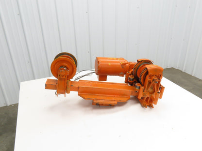 Cleveland Tramrail Underhung Bridge Crane Motorized End Truck/Trolley Drive 5:1