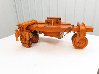 Cleveland Tramrail Underhung Bridge Crane Motorized End Truck/Trolley Drive 5:1