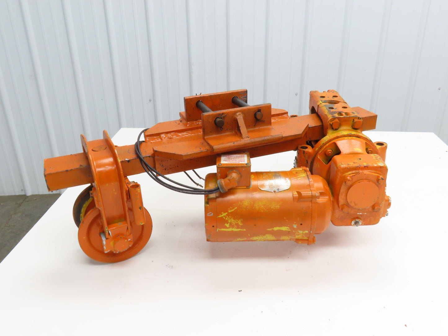 Cleveland Tramrail Underhung Bridge Crane Motorized End Truck/Trolley Drive 5:1